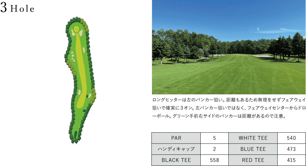 おしどりコース3Hole