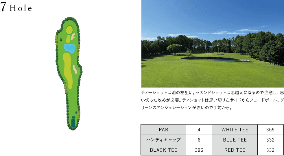 おしどりコース7Hole